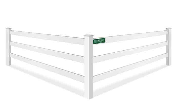 Southeastern Massachusetts 3-rail Vinyl Fence Company