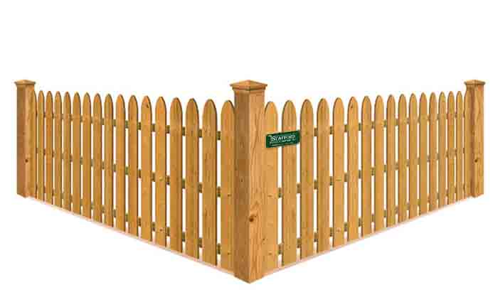 Southeastern Massachusetts Spaced Picket Residential Wood Fence Company