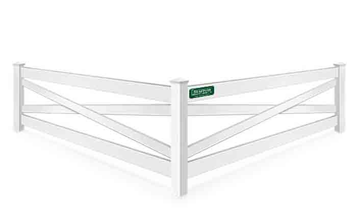 Southeastern Massachusetts Crossbuck Vinyl Fence Company