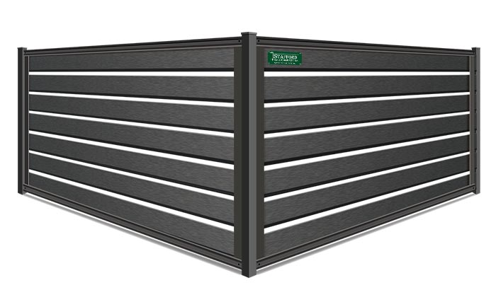 Southeastern Massachusetts Horizontal Semi-Privacy Aluminum Fence Company