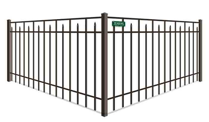 Southeastern Massachusetts Pressed Covered Spear Top Aluminum Fence Company