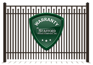 Southeastern Massachusetts Comomercial Ornamental Steel Fence Warranty Information